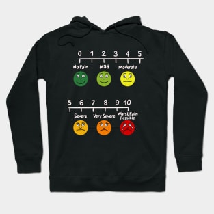 Useful Nurse Infographic Pain Assessment Hoodie